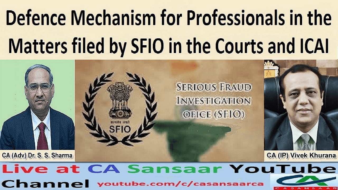 Serious Fraud Investigation Office (SFIO) - Investigation into affairs of Company