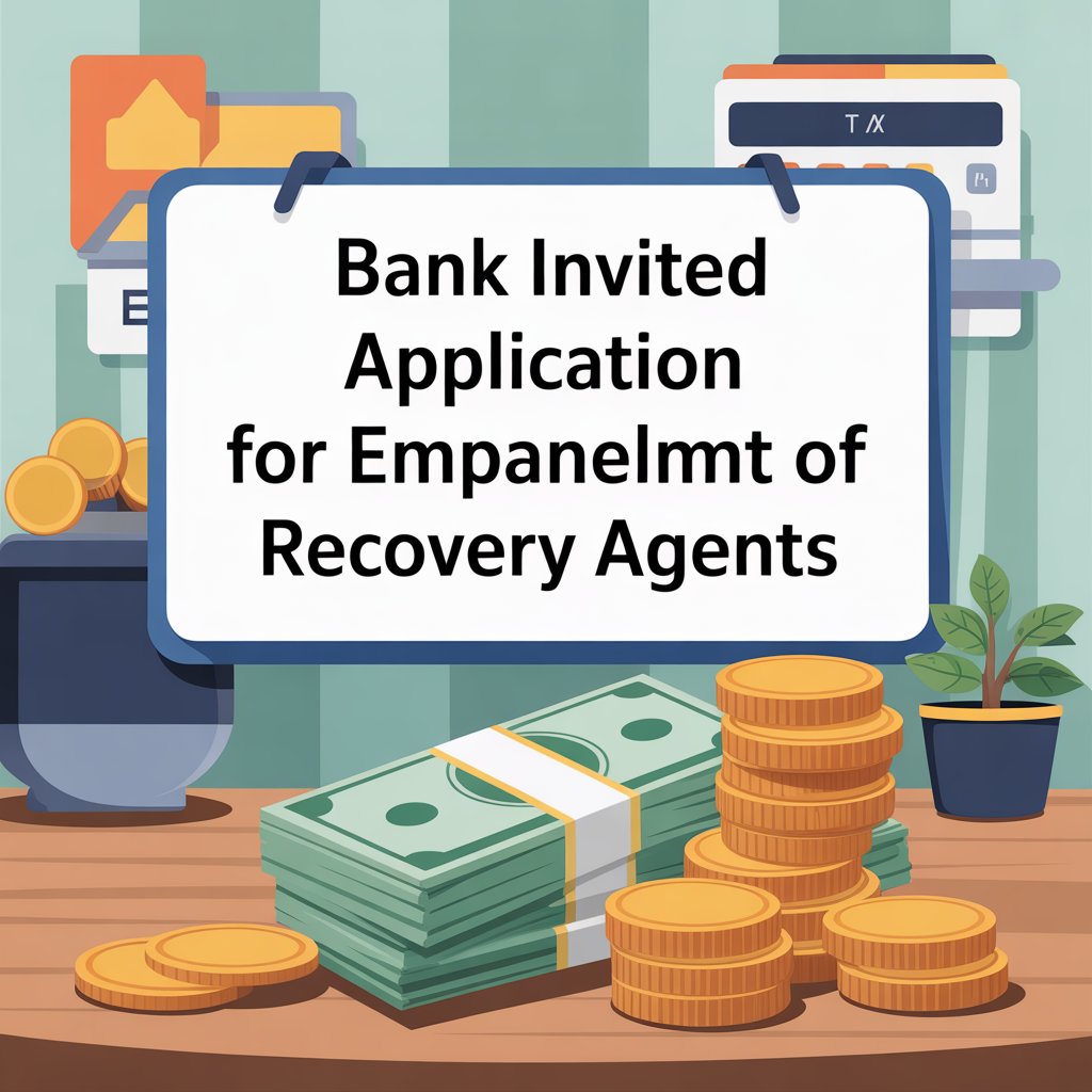 Bank Invites Empanelment of Recovery Agents / Enforcement /Asset Investigation Agent 
