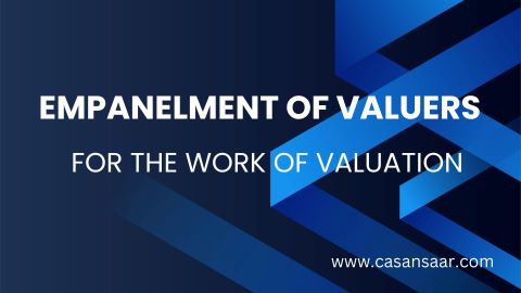 Bank Invites Application for Empanelment of Valuers 