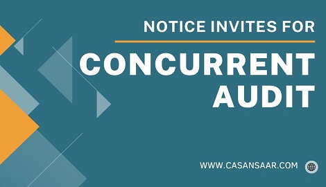 Selection of CA firm for Concurrent Audit Services 