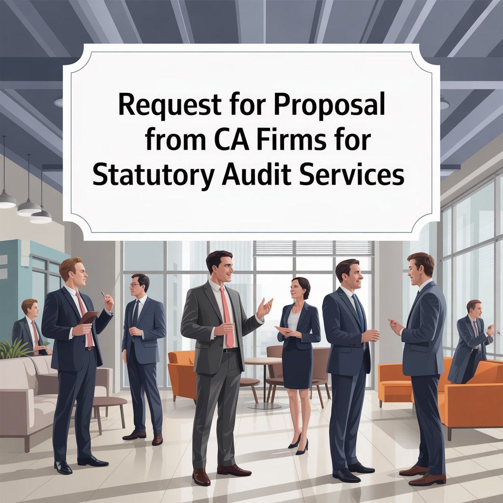 Notice Invited for CA firm for Appointment as Statutory Auditors