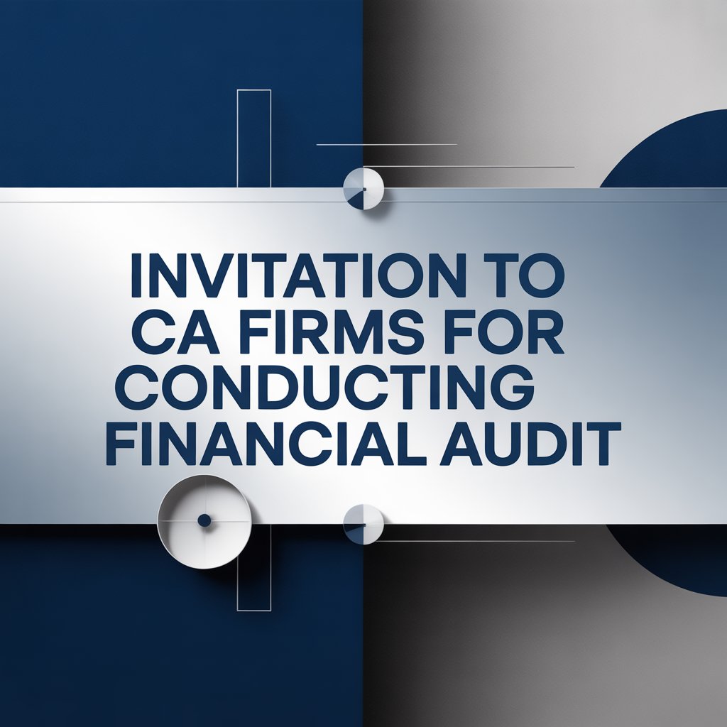 Application Invited for Financial Audit Services  