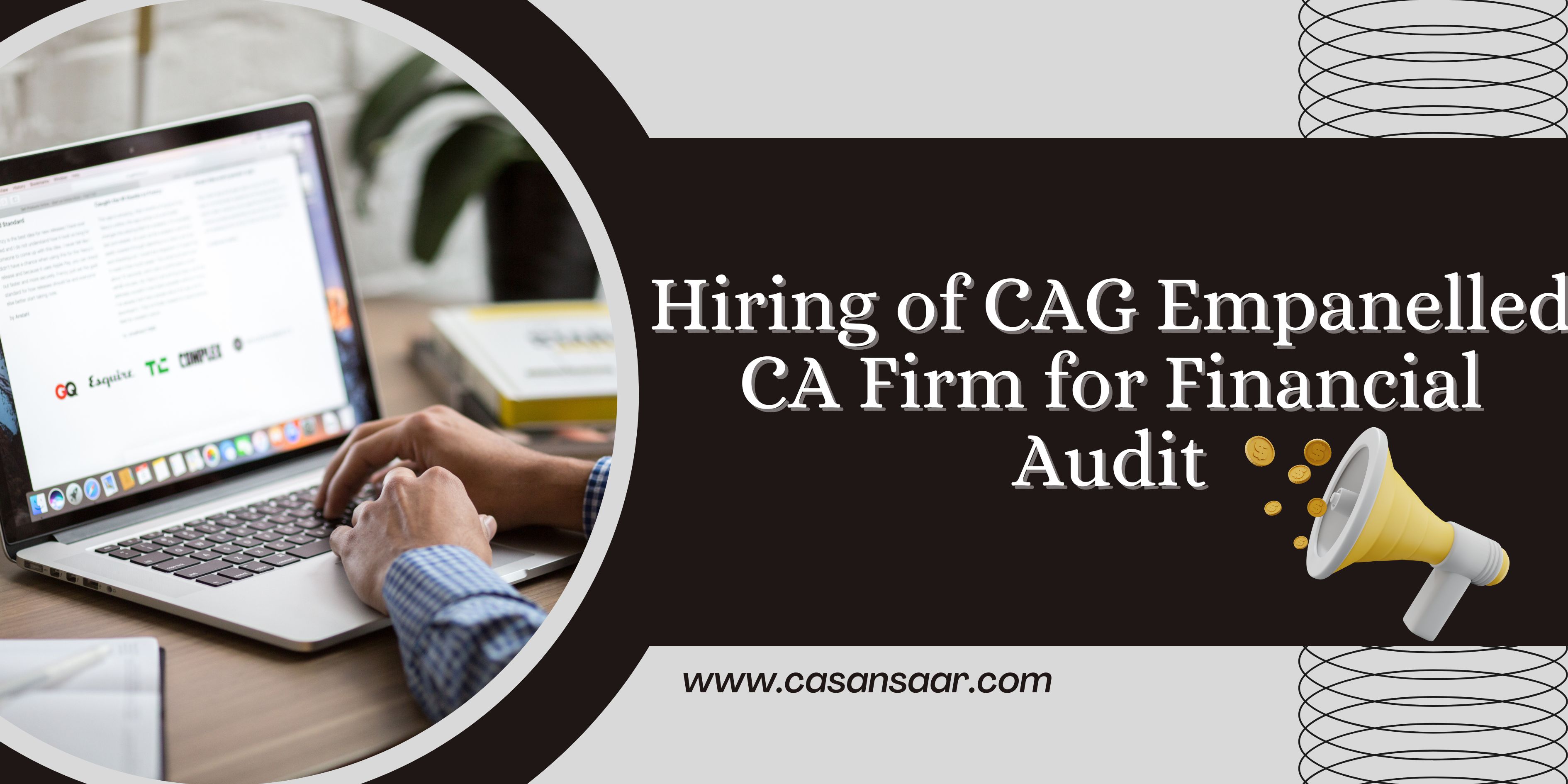 Notice Invited of CA firm for Financial Audit services 