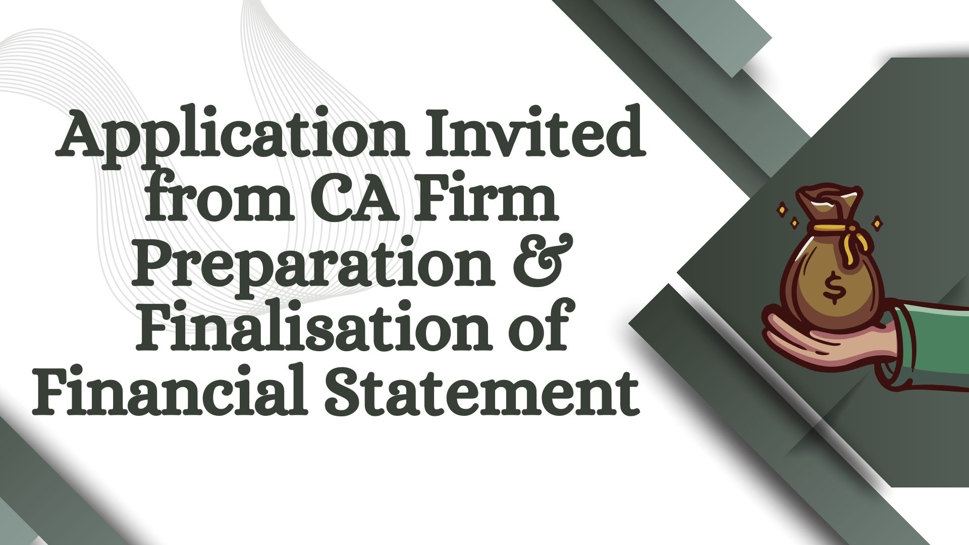 Engagement of CA firm for Preparation & Finalisation of Financial Statement 
