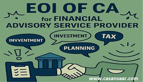 Notice Invited for Financial Advisory Services