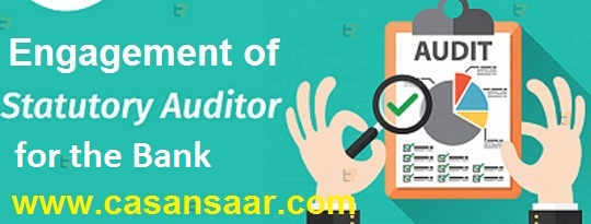 Bank Invites Expression of Interest for Appointment of Statutory Auditors 