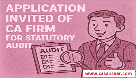 Hiring of CA Firm for Statutory Financial Audit