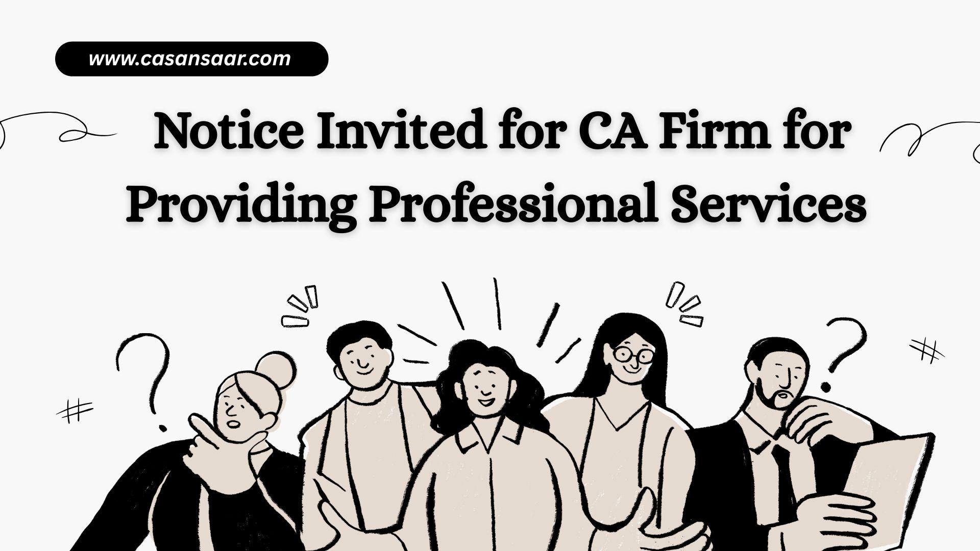 Notice Inviting CA firm for Professional Services