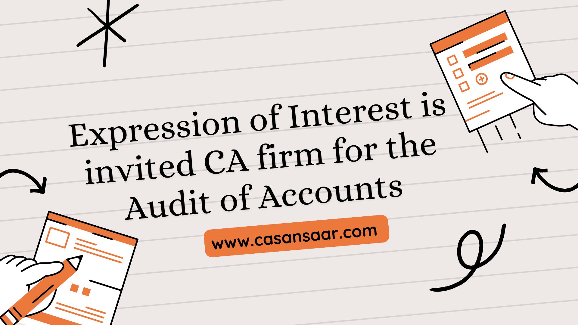 Expression of Interest from Auditors for Auditing of Accounts 