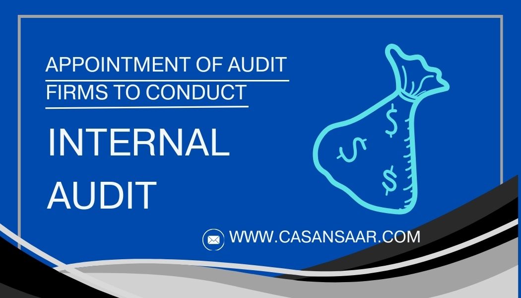 Expression of Interest for Appointment of Internal Auditor (Accounts)