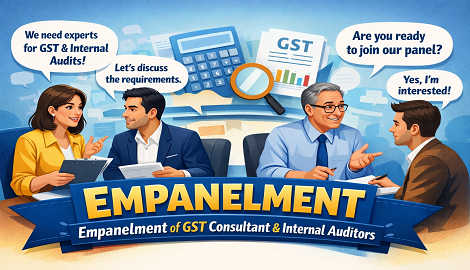 Empanelment of GST Consultant & Internal Auditors 