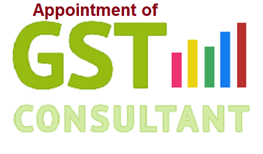 Appointment of GST & TDS Consultant for Three Years