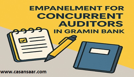 Bank Invites Extension Notice for Concurrent Auditors 