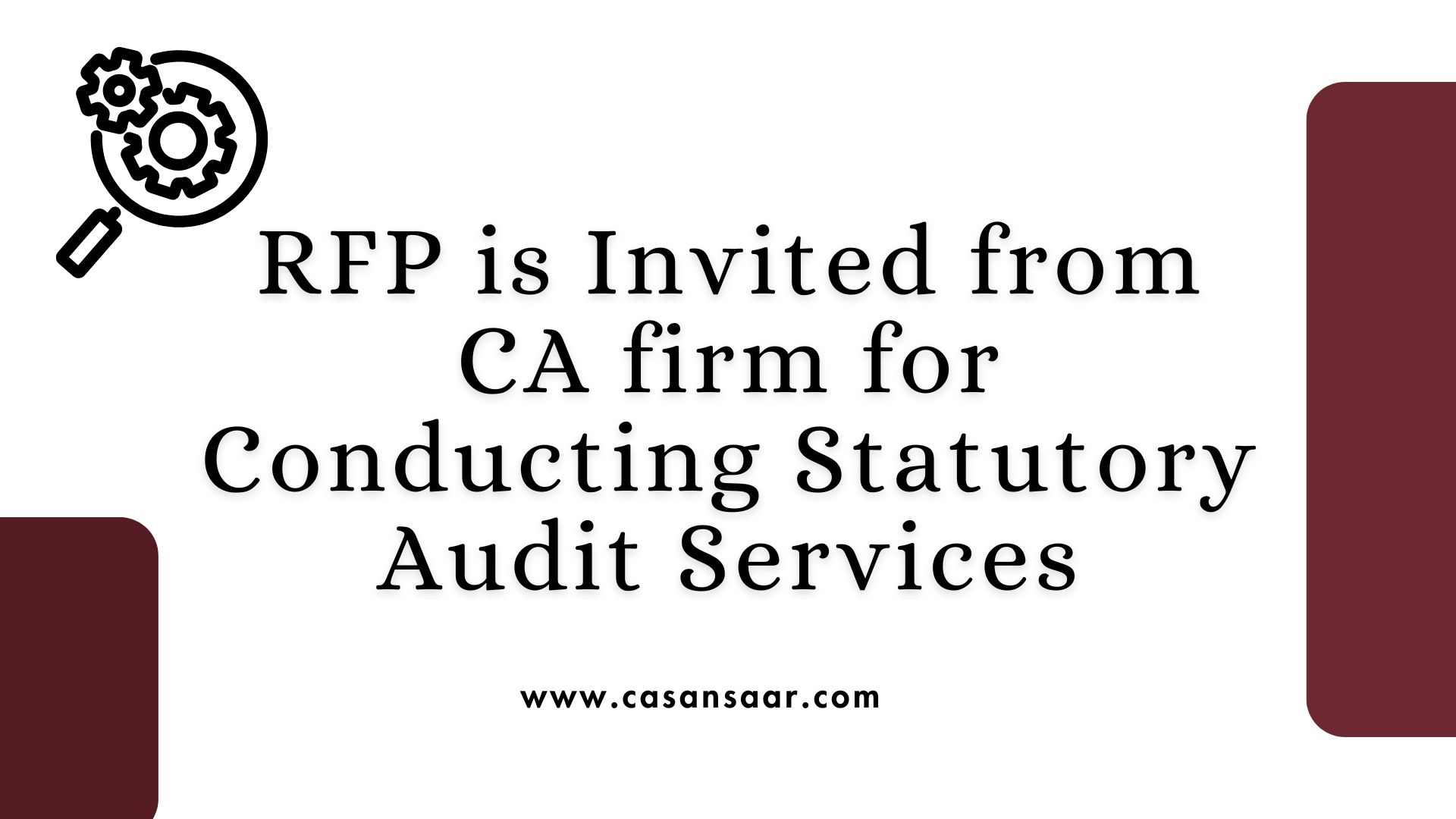 Hiring Statutory Auditor for Conducting Statutory Audit for the FY 2025-26