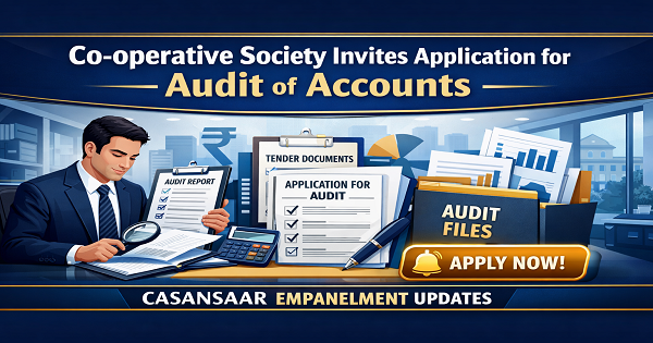 Co-operative Society Invites Application for Audit of Accounts 