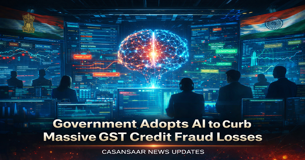 Government Adopts AI to Curb Massive GST Credit Fraud Losses