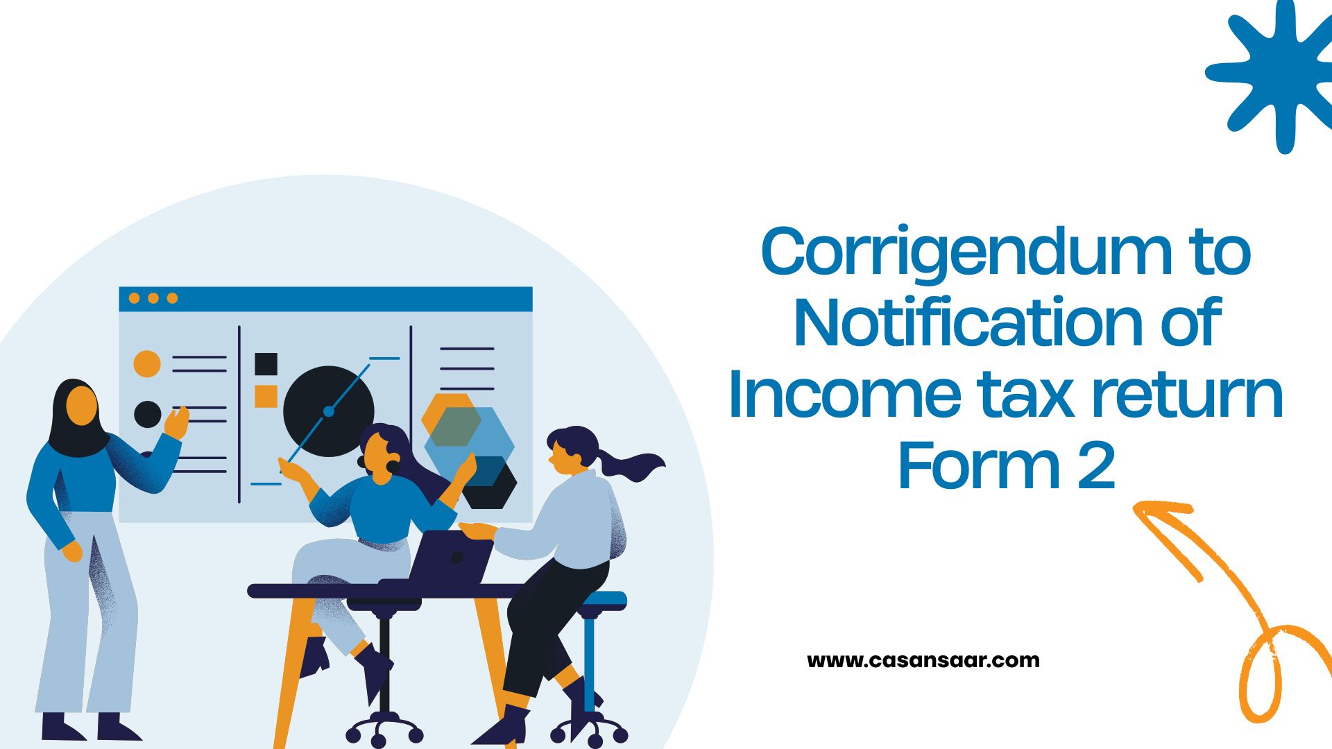 Corrigendum to Notification of Income tax return Form 2