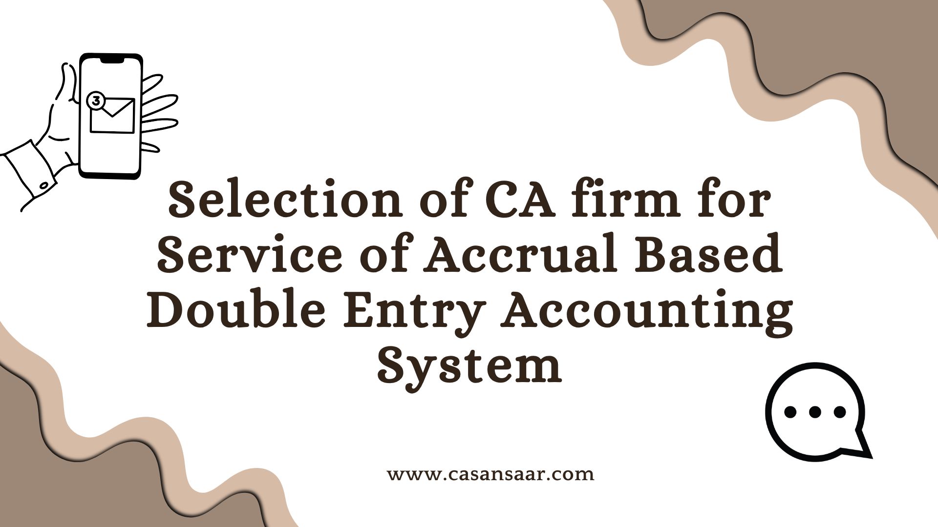Appointment of Professionals for Accrual Based Double Entry Accounting System