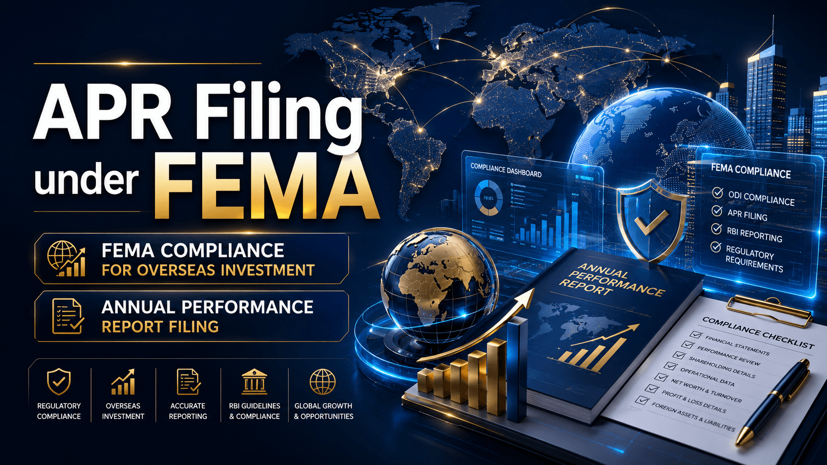 APR Filing under FEMA | FEMA Compliance for Overseas Investment | Annual Performance Report Filing