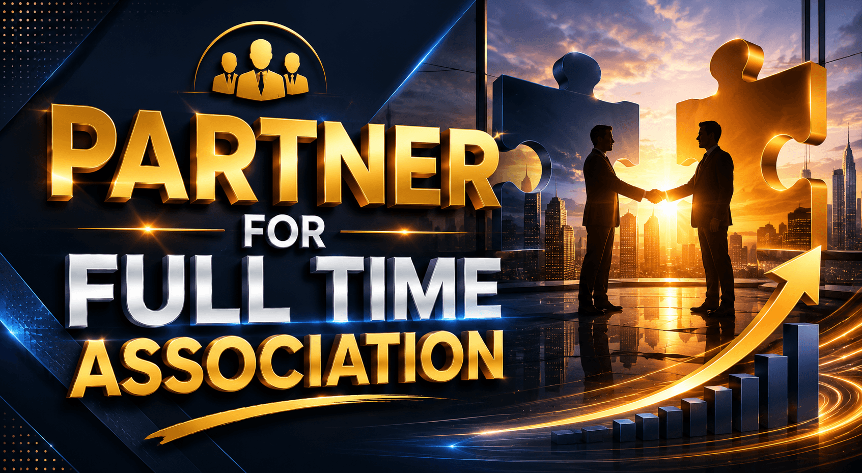 PARTNER REQUIRED FOR FULL TIME ASSOCIATION