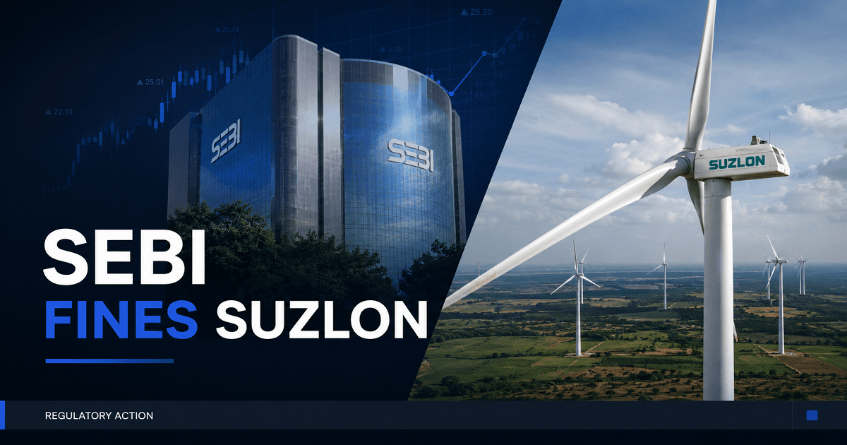 SEBI Cracks Down on Suzlon Energy, Imposes ₹28.95 Crore Fine