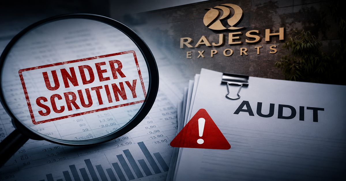 Auditors of Rajesh Exports under Scrutiny over Financial Reporting exceeding ₹15 Lakh Cr