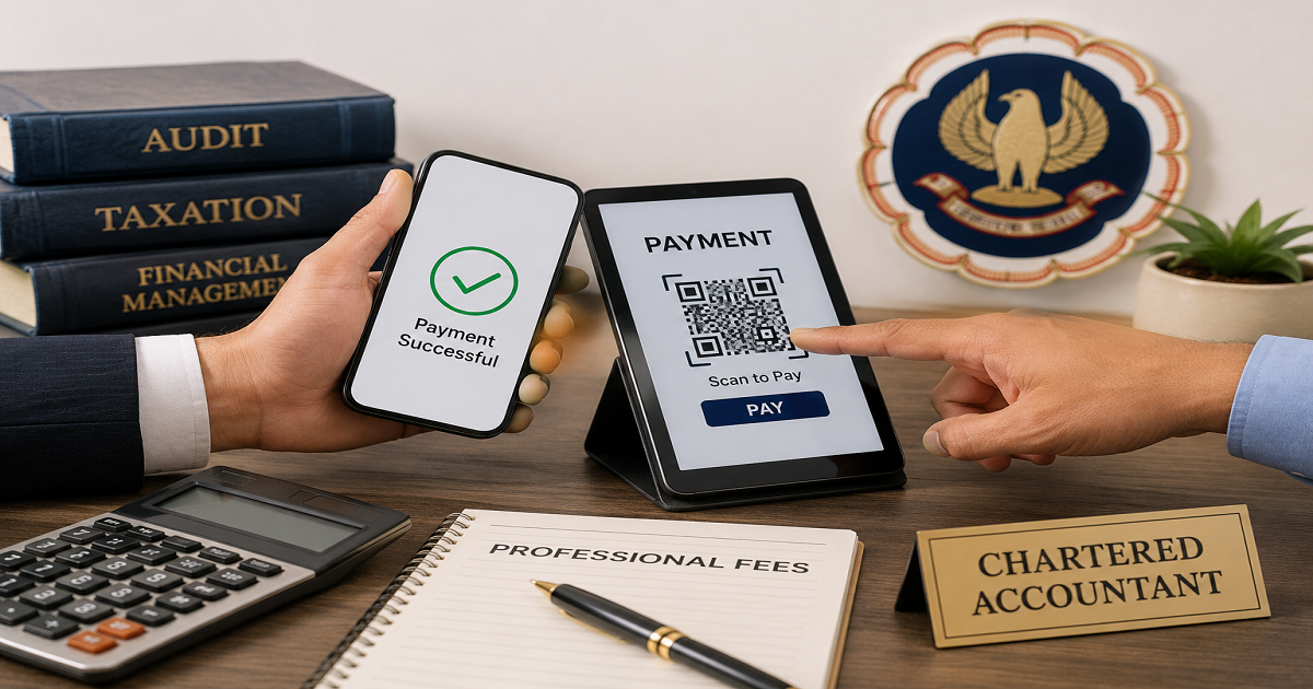 ICAI Encourages Chartered Accountants to Adopt Digital Payment Channels for Professional Fees