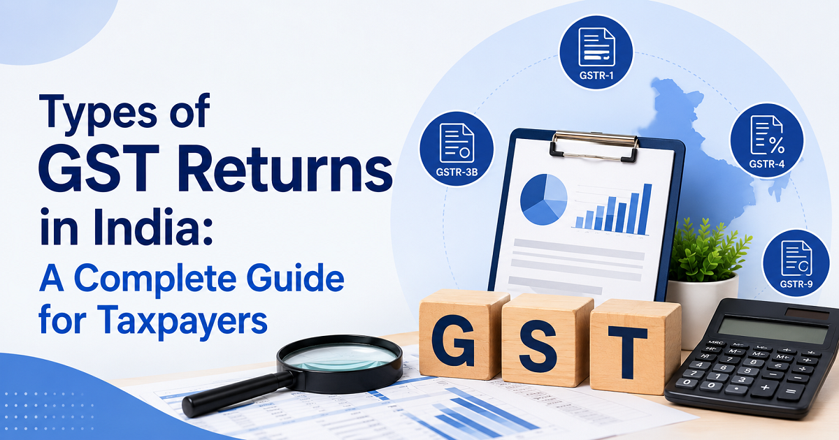 Types of GST Returns in India: A Complete Guide for Taxpayers