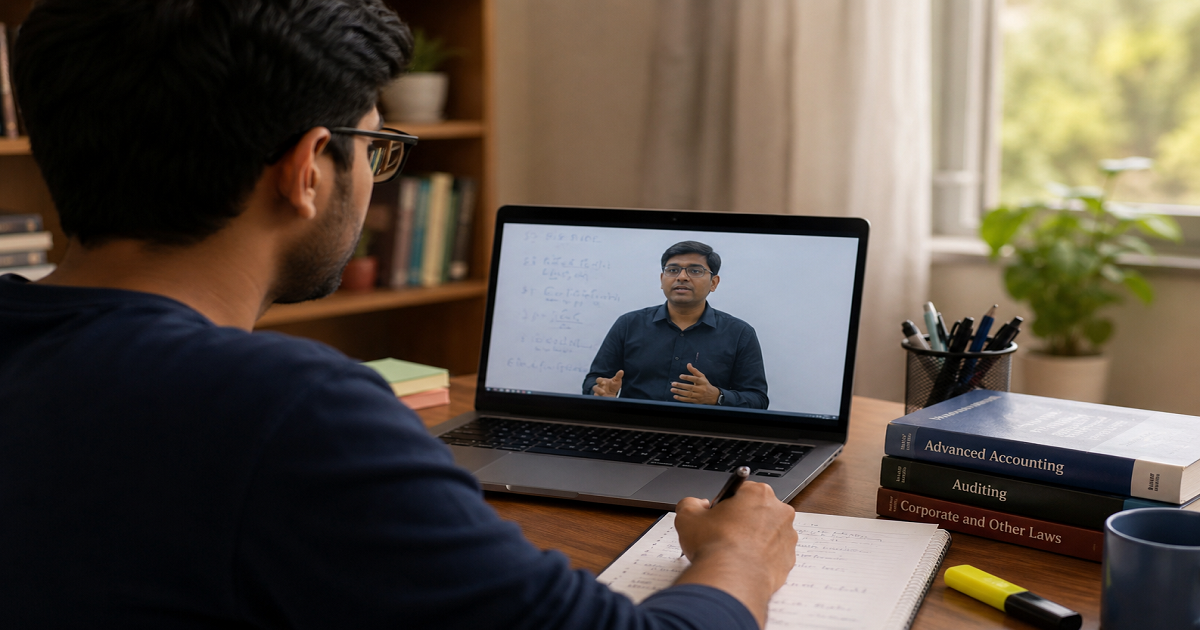 ICAI Announces Free Live Virtual Revisionary Classes for CA Intermediate September 2026 Exams