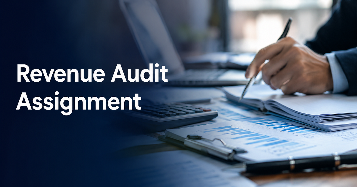 Revenue Audit Assignment: Applications Invited from Eligible Auditors for the Period 2011-12 to 2025-26
