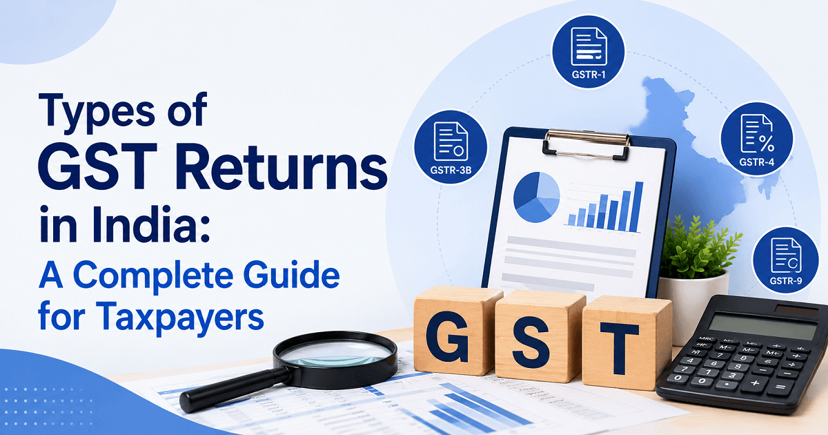 Types of GST Returns in India: A Complete Guide for Taxpayers
