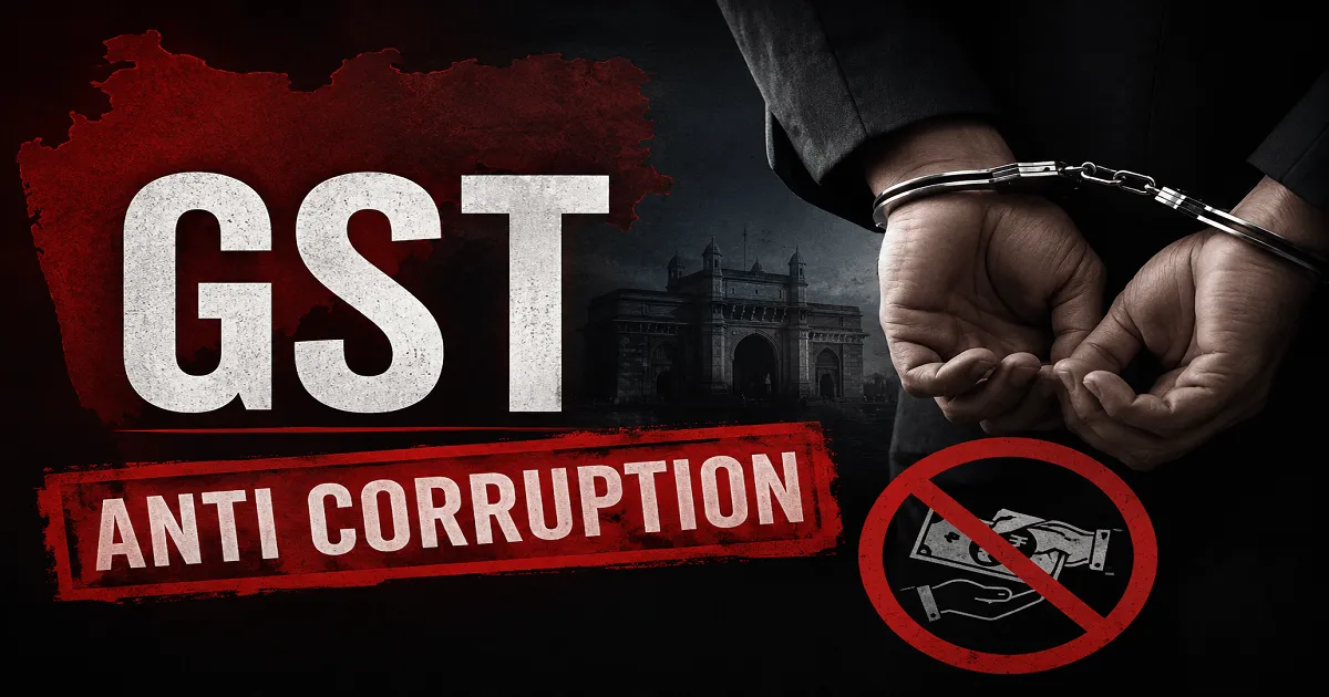 Maharashtra GST Official Arrested in Anti-Corruption Operation