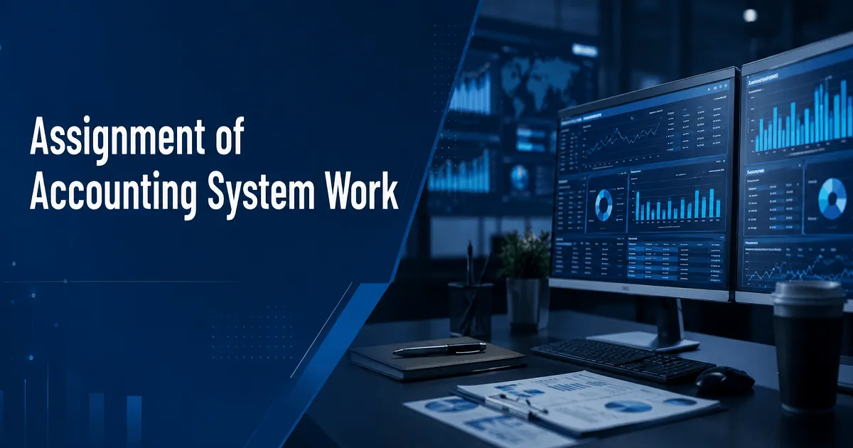Assignment of Accounting System Work – Applications Invited from CA Firms