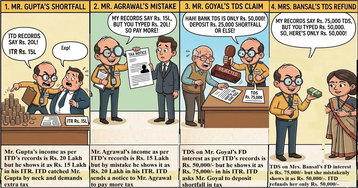 Income Tax Department's Double Standards? One Mistake Costs Tax, Another Costs Refund