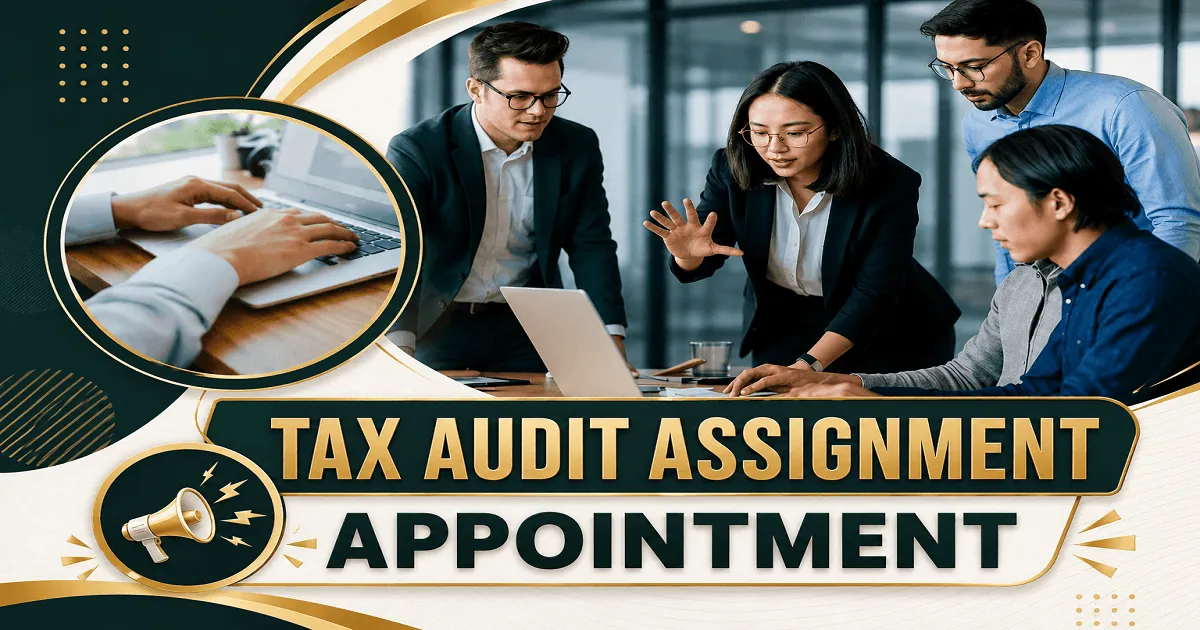 Tax Audit Assignment – Appointment of a Chartered Accountant (CA) Firm