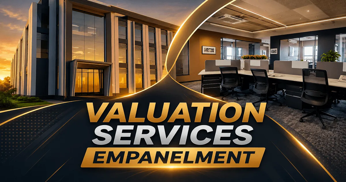 Empanelment of Qualified Valuation Experts for Bank Valuation Services