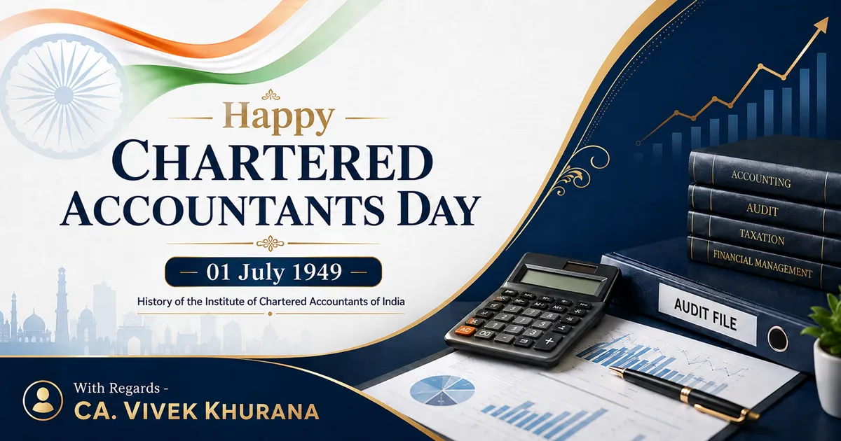 Happy Chartered Accountants Day (01 July 1949) – History of the Institute of Chartered Accountants of India