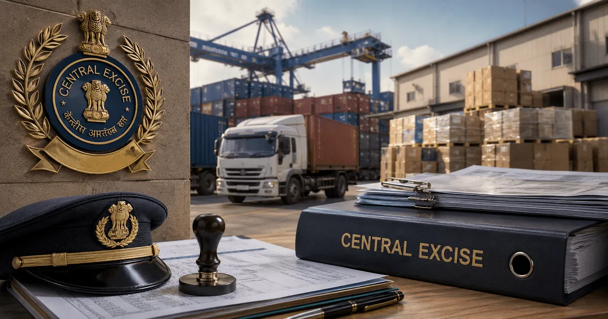 Central Excise Notification Revises Duty Rates Effective from July 1, 2026 Across Specified Goods