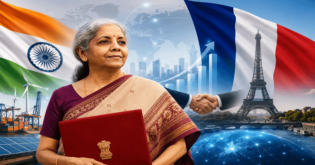 Finance Minister Leads India-France Strategic Economic Dialogue