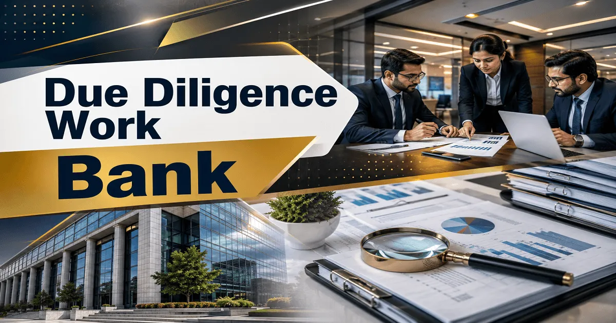 Due Diligence Work – Bank Invites Applications for Empanelment of Professionals