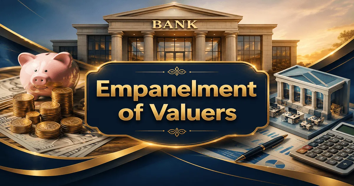 Empanelment of Valuers – Applications Invited by Bank
