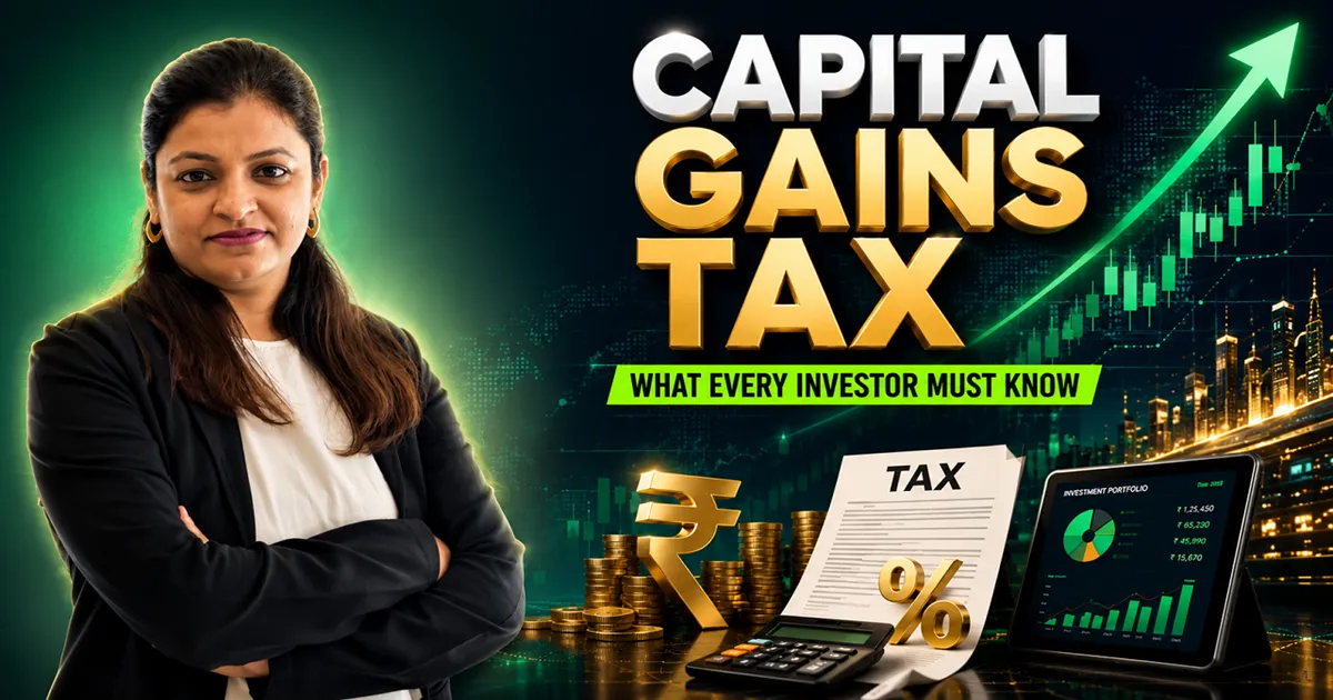 Capital Gains Tax for Individuals: LTCG, STCG, Tax Rates & Exemptions Explained