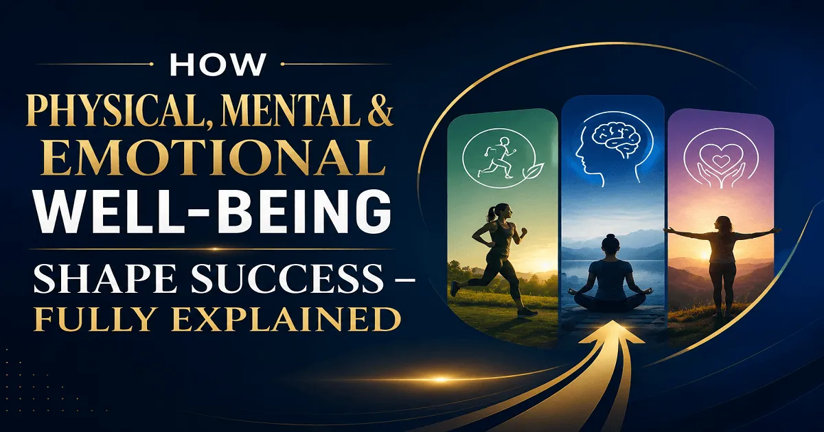 How Physical, Mental & Emotional Well-Being Shape Success – Fully Explained