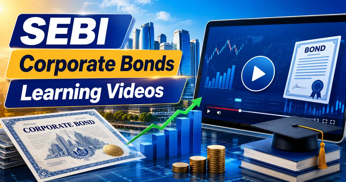 SEBI Expands Corporate Bond Awareness Programme with Two Learning Videos