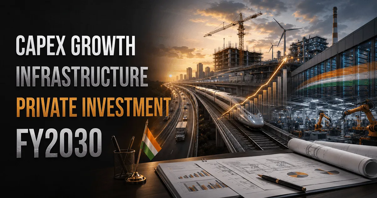 India’s Capex Cycle Expected to Gain Momentum Through FY2030