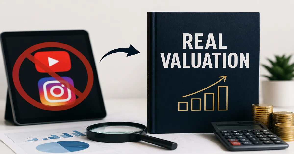 Why YouTube and Instagram Will Never Teach You Real Valuation