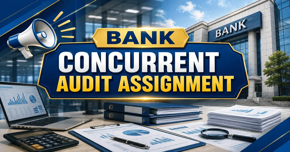 Concurrent Audit Services – Bank Invites Applications from Eligible Audit Firms