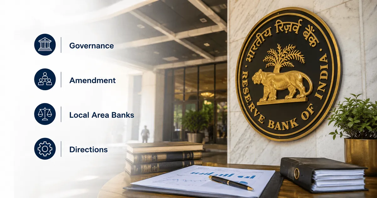 Reserve Bank of India (Local Area Banks – Governance) Amendment Directions, 2026