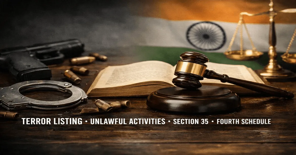 Designation of 23 individuals under clause (a) of sub-section (1) and sub-section (2) of section 35 of the Unlawful Activities (Prevention) Act, 1967 and listed in the Fourth Schedule of the Act