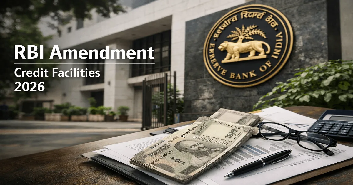 Reserve Bank of India (All India Financial Institutions – Credit Facilities) Second Amendment Directions, 2026